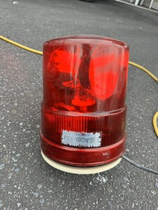 パトランプ 現場用 工場用 WARNING LIGHT PTS-100W 100V 動作OK PATLITE