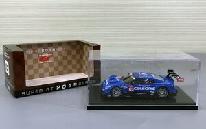 ＜中古品＞エブロ ミニカー 1/43 SUPER GT GT500 2019 CALSONIC IMPUL GT-R No.12（60424010900603IK）