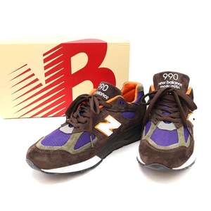 NEW BALANCE ニューバランス スニーカー ブラウン 27.5cm M990BR2 ITRUMBN92XA4