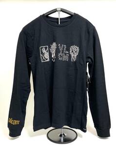 VOLCOM ボルコム A3642200BLK① メンズ Sサイズ 長袖Tシャツ プリントロンティー ロンT ブラック色 髑髏もの ヴォルコム 新品即決 送料無料