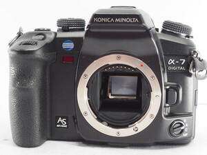 ★バッテリー欠品★動作未確認★ コニカミノルタ KONICA MINOLTA α-7 DIGITAL ボディ ジャンク ＃A1542