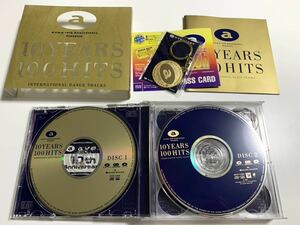 ② / キーホルダー付き / avex 10th ANNIVERSARY / 10 YEARS -100 HITS / エイベックス / オムニバス / CD2枚組