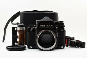 ◇◆ 極上完動品 ペンタックス Pentax 後期 67 TTL ミラーアップ 中判 フィルムカメラ 箱付 6x7 動作絶好調 バケペン 9651 ◆◇