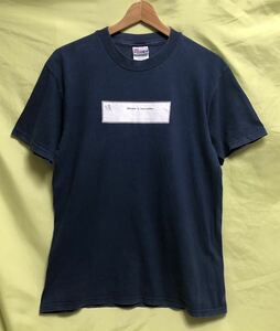 ヘインズ Hanes 半袖Tシャツ 濃紺 M Fake Children 古着