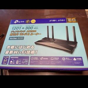 tp-link ARCHER AX10 AX1500 【Wi-Fi6】次世代無線ネットワークルーター(802.11ax)美品/良品