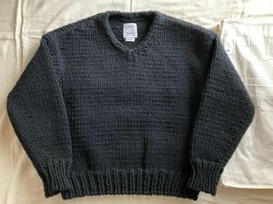 希少 23AW visvim AMPLUS V-NECK HAND-KNIT ict セーター