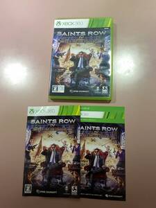 送料無料　Xbox360★セインツロウ IV 4 ウルトラ スーパー アルティメット デラックス エディション★used☆Saints Row IV☆import Japan