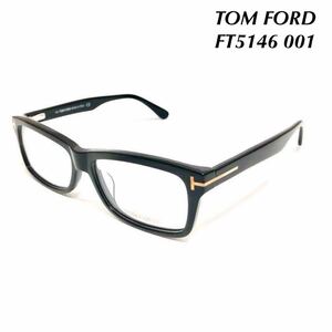 TOM FORD トムフォード FT5146 001 メガネフレーム　Eyeglass Frames TF5146 001 バネ蝶番フレーム　眼鏡 アイウェア