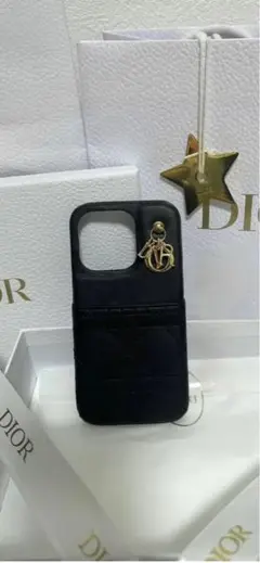 Dior　レディディオールiphoneスマホケース13/14Pro対応