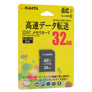 【ゆうパケット対応】RiDATA SDHCメモリーカード RD2-SDH032G10U1 32GB [管理:1000025628]