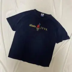 Champion チャンピオン 刺繍ロゴ レアプリント Tシャツ