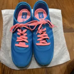 adidas NEO スポーツシューズ 青/ピンク　美品