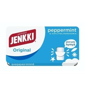 Cloetta Jenkki クロエッタ イェンキ ペッパーミント味 ガム 8箱×18g フィンランドのお菓子です