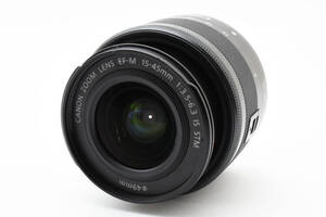 ★動作品★ Canon キャノン EF-M 15-45mm F3.5-6.3 IS STM 標準レンズ グラファイト 現状品/ジャンク品 #1917