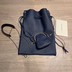 ED ROBERT JUDSON　Weinheimer POUCH エドロバートジャドソン　ショルダーバッグ 肩掛け 2way BLUE