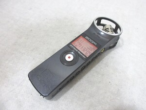 ZOOM ハンディレコーダー H1 ボイスレコーダー Handy Recorder 通電のみ 簡易動作確認済【M1223】(P)