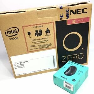 ★未使用級／箱・マウス付★NEC 薄型ノートパソコン モバイル Windows10 Office Personal Core i7 2.7GHz SSD256GB 定価24万 PC-GN276U1AA