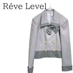 Réve Level  リボン　ショートジャケット