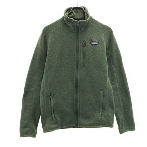 パタゴニア アウトドア 25528 ジップ ニット ジャケット S カーキ patagonia メンズ