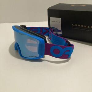 23-24 日本 正規 新品 OAKLEY ゴーグル LINE MINER M B1B PURPLE PRIZM Sapphire Iridium オークリー ラインマイナー パープル OO7093-85