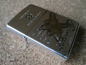 ZIPPO 『German Jet Fighter MESSERSCHMITT 限定品』1993年7月製造 ドイツ 戦闘機 メッサーシュミット オイルライター ジッポー 廃版激レア