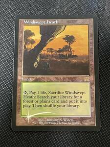 ★MTG★オンスロート 吹きさらしの荒野/Windswept Heath★Foil★語1枚