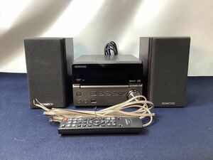 KENWOOD ケンウッド COMPACT Hi-Fi SYSTEM R-XK330 LS-XK330 2019年製 コンポ Bluetooth CD 動作確認済み 中古品 HI052902