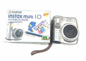 (KW 1584)1円スタート！FUJIFILM フジフィルム instax mini 10 インスタントカメラ 初代チェキ 動作未確認 現状お渡し