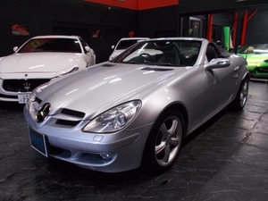 SLKクラス SLK350 正規ディーラー車 電動オープン ナビ 黒革