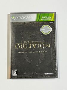 ジャンク　Xbox360 ソフト　The Elder Scrolls IV: Oblivion Game Of The Year Editio オブリビオン　【a1022-6】