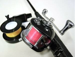 ■NAKAJIMA PENN TOUCH REEL NO.185　と　黒デミ■右手捲式＝２台セット