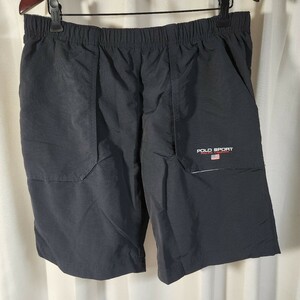 POLO SPORT　ポロスポーツ　ラルフローレン　ハーフパンツ　ショートパンツ　サイズＬ　黒色　