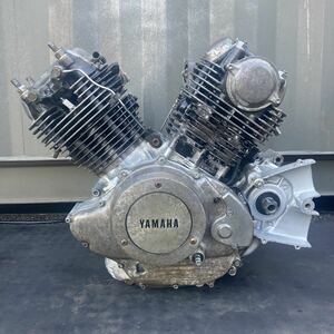 YAMAHA ヤマハ XV750E 5K0 実働 動画あり エンジン 注意スタータークラッチ欠品 検 純正 XV750SP XJ750 XS750 TX GX