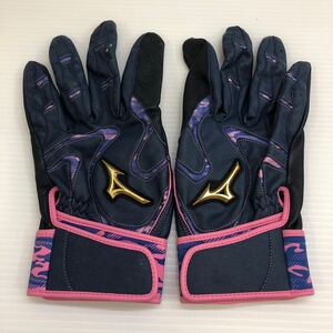 NP-2007 ミズノ mizuno バッティンググローブ 両手用 26センチ Lサイズ 手袋 野球 中古