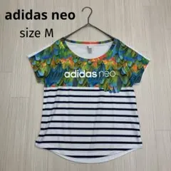 ◆ adidas neo アディダスネオ レディース 半袖 Tシャツ M