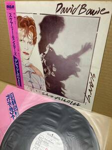 PROMO！美盤LP帯付！デビッド・ボウイー David Bowie / Scary Monsters スケアリー・モンスターズ RCA RVP-6472 見本盤 SAMPLE 1980 JAPAN