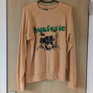 HYSTERIC GLAMOUR ヒステリックグラマー スウェット 長袖 プリントトレーナー 90s 90年代オールドスウェットトレーナー 男女兼用