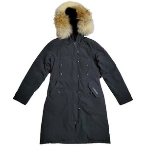 CANADA GOOSE カナダグース 【men1634D】 KENSINGTON PARKA 2506JL ケンジントン ファーダウンコート パーカー レディース ブラック XS HC