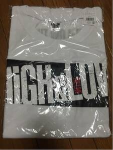 HiGH&LOW THE LIVE ノースリーブツアーTシャツ WHITE EXILE 三代目J Soul Brothers GENERATIONS E-girls