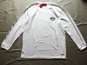 新品◆INDIAN motorcycle HOPI BIRD L/S Tシャツ◆M/White◆ロンT/インディアン/バイカー/モーターサイクル