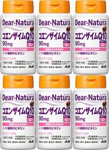 6個(6ヶ月分)　ディアナチュラ コエンザイムQ10 90mg 60粒(30日分)　コエンザイムQ10に加え、美容や健康を支える11種のビタミンをプラス ～