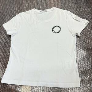 【レア】【美品】MONCLER モンクレール　半袖Tシャツ　白　S