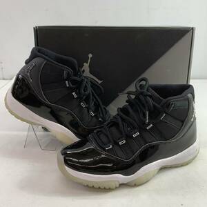 (27380)▽【1円～】Nike WMNS Air Jordan 11 Jubilee ナイキ ウィメンズ エアジョーダン11 ジュビリー AR0715-011 24cm 中古品