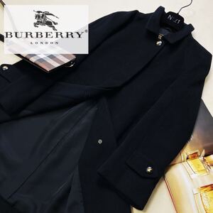 h62 一生に一着◎触り心地抜群アンゴラ100%★参考価格20万●BURBERRY COLLECTION ステンカラーコート バーバリーコート レディース 超美品