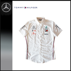 【非売品】メルセデスAMG F1 支給品 ピットシャツ トミーヒルフィガー XL★日本GP 2020