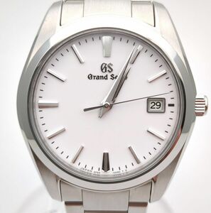 GRAND SEIKO 9F62-0AB0 ステンレススチール 白文字盤 アナログ クォーツ 腕時計 グランドセイコー ◆3109/宮竹店