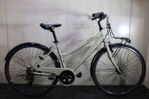 人気良品！office press commuter 700C アルミ シマノ7速 460mm AUTO LED仕様 クロス