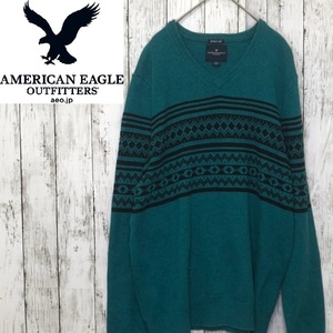 AMERICAN EAGLE OUTFITTERS★アメリカンイーグルアウトフィッターズ★SERIOUSLY SOFT ニット セーター★サイズL　2-05-29