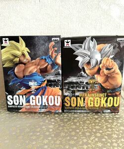 ドラゴンボールZ BANPRESTO WORLD FIGURE COLOSSEUM 造形天下一武道会 孫悟空 BWFC フィギュア 2点　未開封