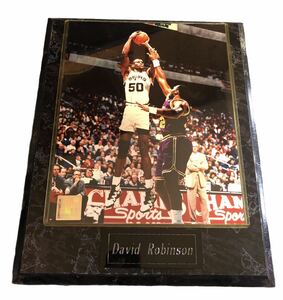 DEADSTOCK 当時物　写真　額縁　NBA デビットロビンソン 激レア superstar DAVIDROBINSON USA 希少　ヴィンテージ　カレッジ